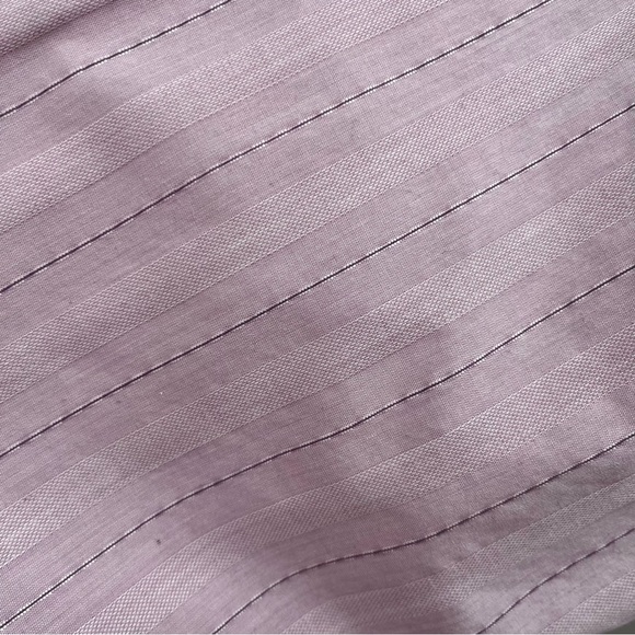 Givenchy Paris Monsieur Gentleman vintage stripe lilac - pastel 15.5 size Medium - Picture 6 of 8
